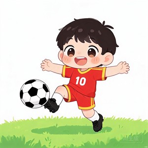 踢足球